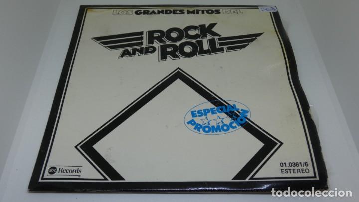Vinyl records: DISCO SINGLE VINILO . LOS GRANDES MITOS DEL ROCK AND ROLL . ESPECIAL PROMOCI&Oacute;N .