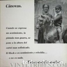 Discos de vinilo: CANOVAS - EMPEZANDO ANDAR CANOVAS,SPAIN, LP, CANO, 1993) M/M- SIN USAR. Lote 171595078