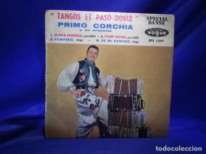 Discos de vinilo: Primo Corchia, Tangos et Pasodoble - Foto 1