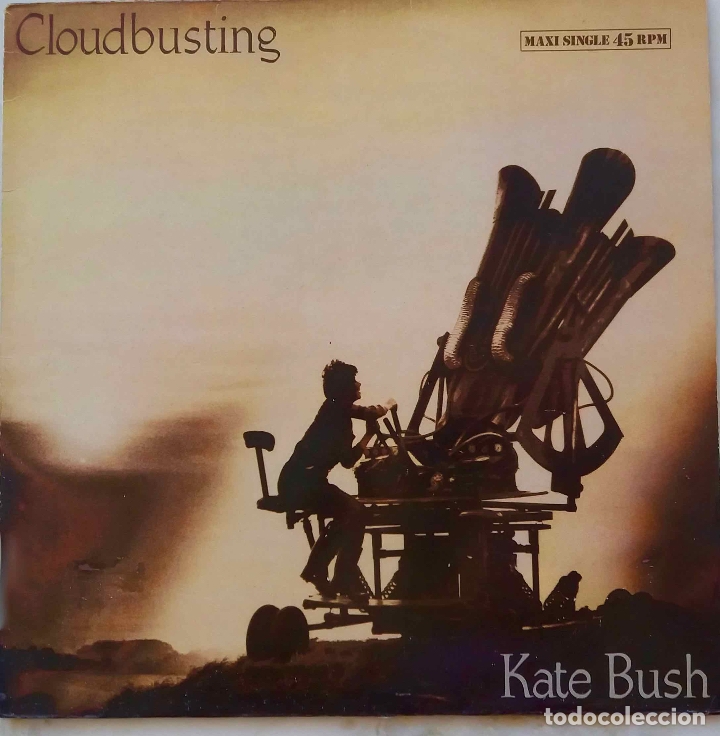 Discos de vinilo: KATE BUSH, CLOUDBUSTING. MAXI SINGLE ESPA&Ntilde;A 3 TEMAS - Foto 1