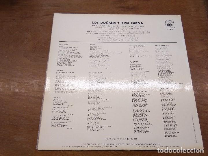 Discos de vinilo: LOS DO&Ntilde;ANA - FERIA NUEVA (LP). - Foto 2