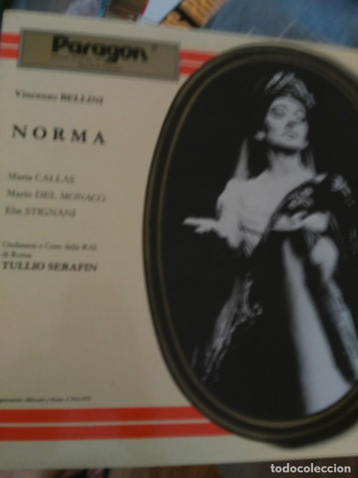 Discos de vinilo: Mar&iacute;a callas caja con 3 lp - Foto 1