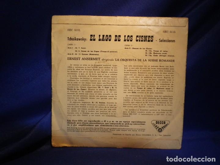 Discos de vinilo: El Lago de los cisnes, orquesta de la Suisse Romande - Foto 2
