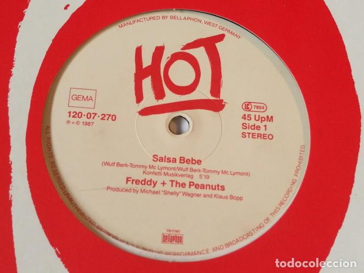 Discos de vinilo: Freddy + The Peanuts - Salsa Bebe - 1987 - Foto 1