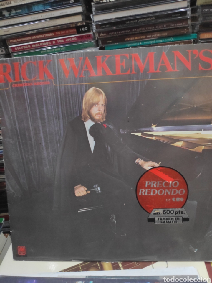 Discos de vinilo: Rick Wakeman criminal r&eacute;cord - Foto 1
