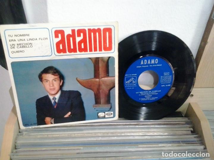 Discos de vinilo: LMV - Adamo. Tu nombre. EMI 1966, ref. EPL 14.307 - Foto 1