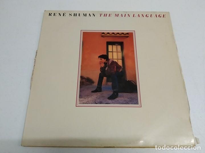 Discos de vinilo: Ren&eacute; Shuman - The Main Language - Foto 1