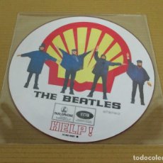 Discos de vinilo: THE BEATLES - HELP - LP PICTURE DISC SHELL - EMI PARLOPHONE HOLLAND 5C 062-04267 - RARE NUEVO / MINT. Lote 171681803