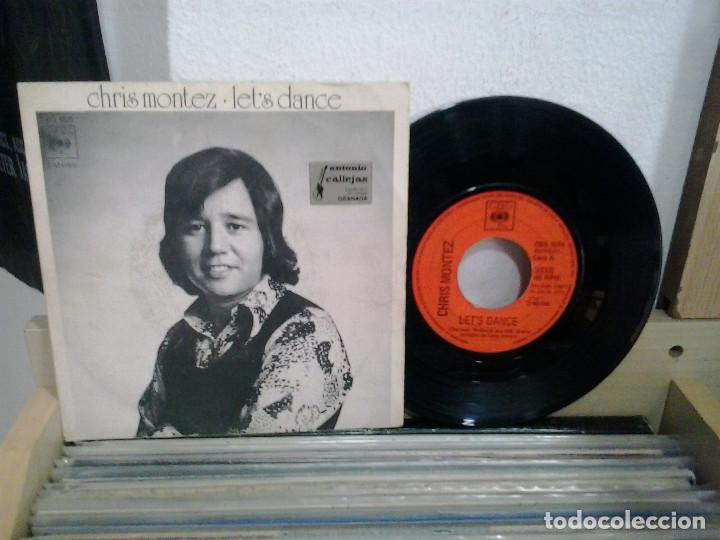 Discos de vinilo: LMV - Chris Montez. Lets dance. CBS 1972 - Foto 1
