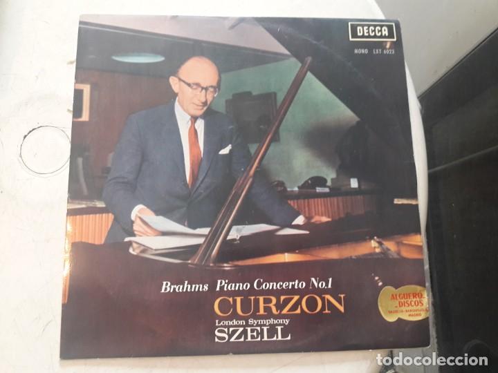 Discos de vinilo: BRAHMS. CONCERTO 1 PARA PIANO (LP) - Foto 1