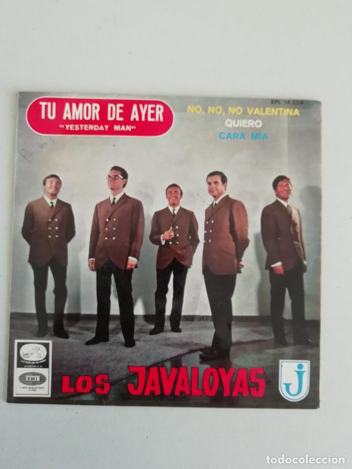 Discos de vinilo: LOS JAVALOYAS TU AMOR DE AYER - Foto 1