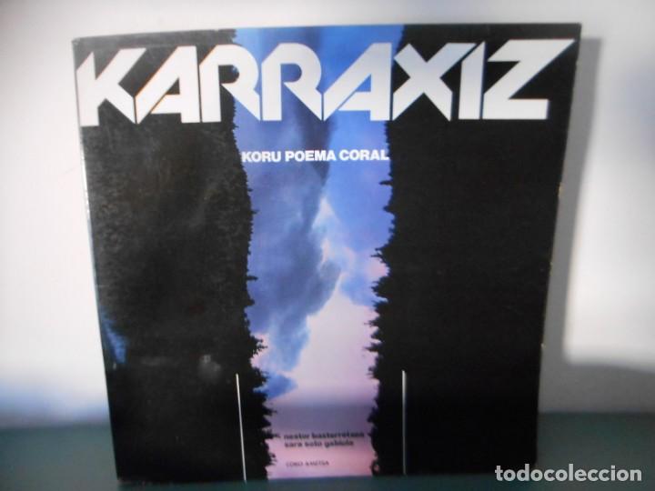 Discos de vinilo: KARRAXIZ - KORU POEMA CORAL - Foto 1