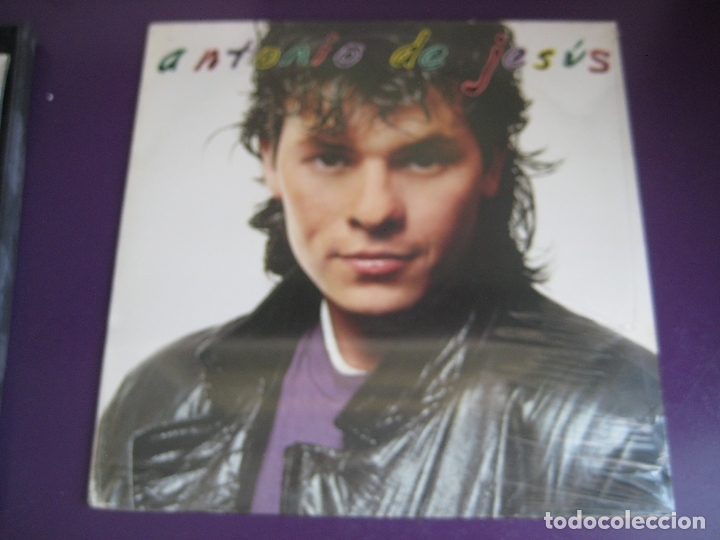 Disques de vinyle: ANTONIO DE JESUS LP A&M 1983 - PRECINTADO - EDICION ESPA&Ntilde;OLA - ECUADOR BALADA POP
