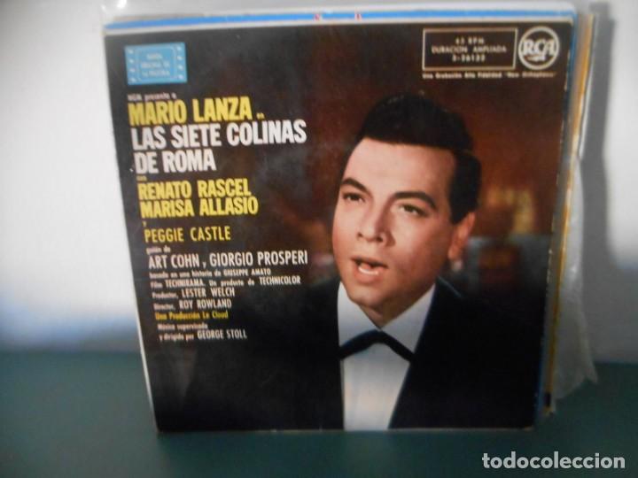 Discos de vinilo: MARIO LANZA - LAS SIETE COLINAS DE ROMA - Foto 1