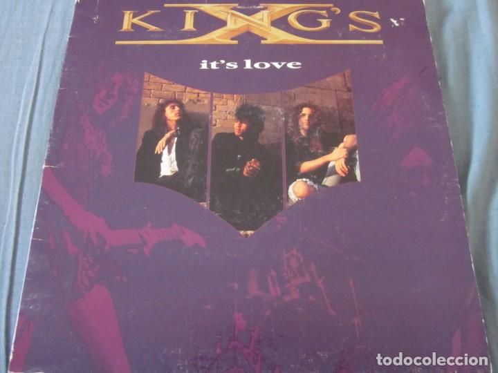 KING'S X - IT'S LOVE - MAXI EDICION INGLESA DEL AÑO 1990. (Música - Discos de Vinilo - Maxi Singles - Heavy - Metal)