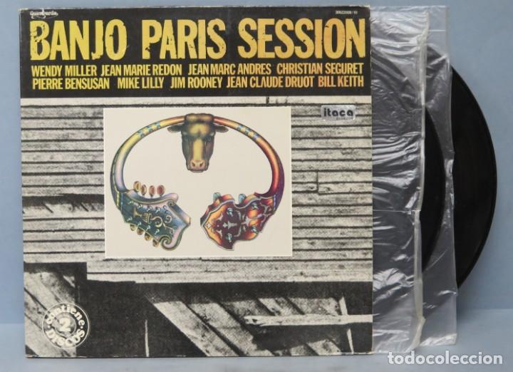 Discos de vinilo: LP. BANJO PARIS SESSION - Foto 1