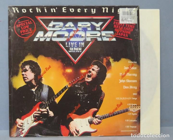 Discos de vinilo: LP. GARY MOORE. LIVE IN JAPAN - Foto 1