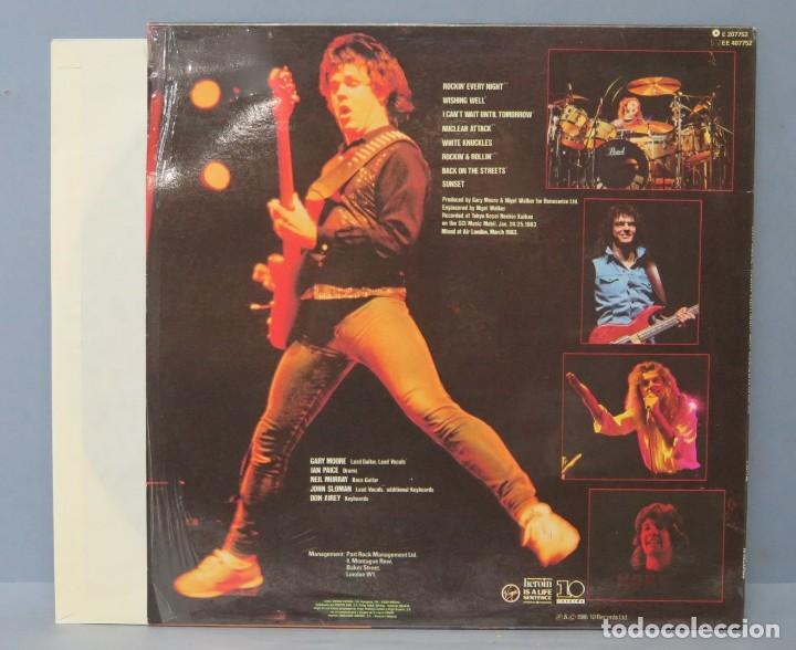 Discos de vinilo: LP. GARY MOORE. LIVE IN JAPAN - Foto 2