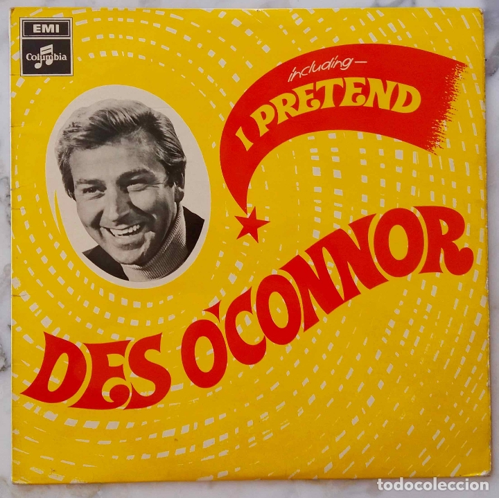 Discos de vinilo: DES OCONNOR, I PRETEND. LP ORIGINAL UK EMI - Foto 1