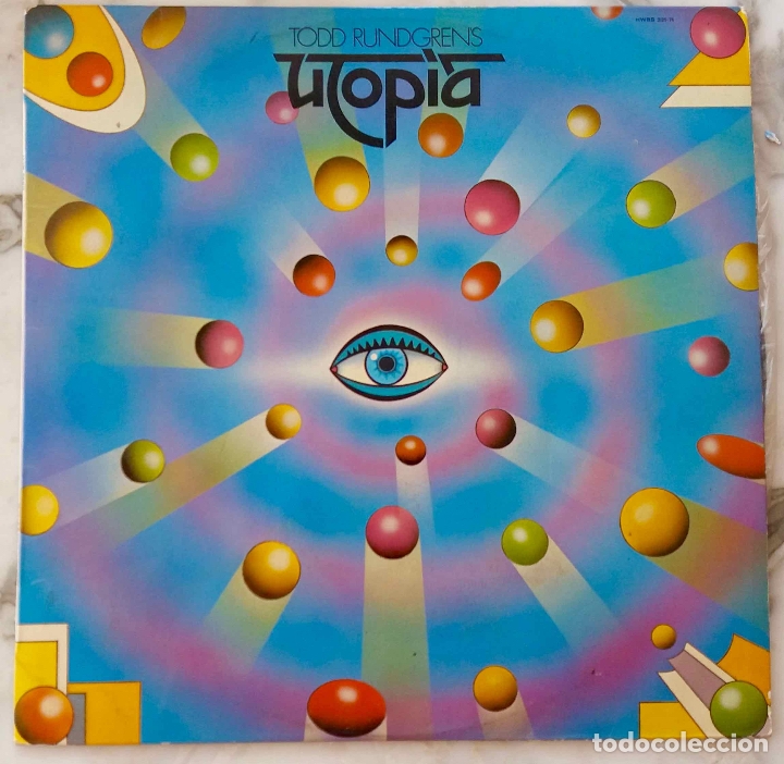 Discos de vinilo: TODD RUNDGREN, UTOP&Iacute;A. LP ORIGINAL ESPA&Ntilde;A - Foto 1