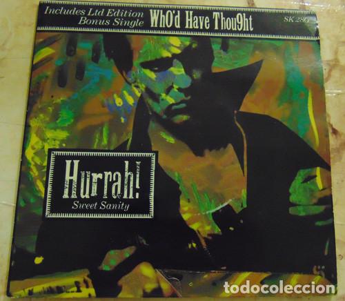 Discos de vinilo: Hurrah! &ndash; Sweet Sanity - DOBLE SINGLE UK - Foto 3