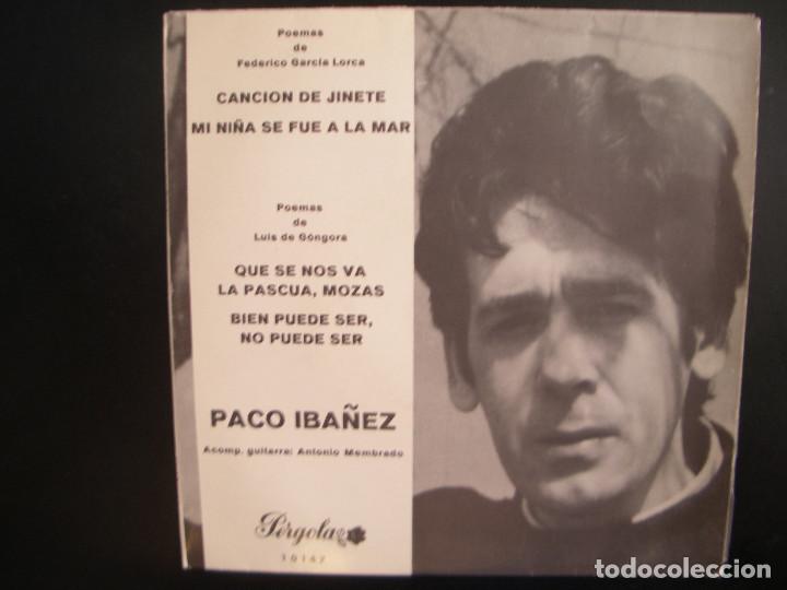 Discos de vinilo: PACO IBA&Ntilde;EZ- EP. 1969. - Foto 1