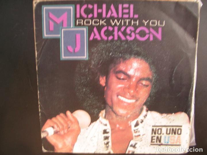 Discos de vinilo: MICHAEL JACKSON- ROCK WITH YOU. SINGLE. - Foto 1