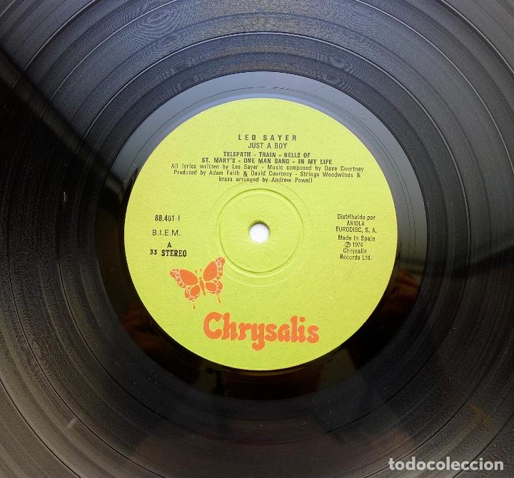 Discos de vinilo: LEO SAYER - LP JUST A BOY 1974 - Foto 2