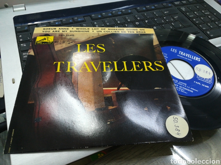 Dischi in vinile: Les travellers ep soeur Anne + 3 espa&ntilde;a 1961