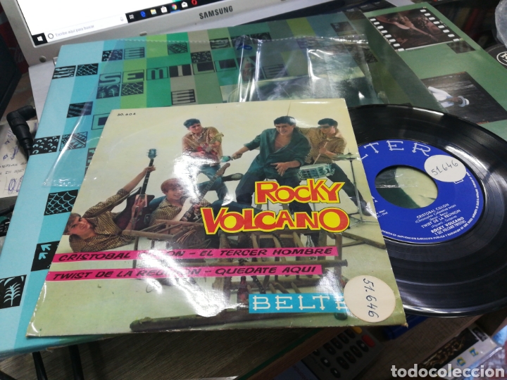Discos de vinilo: Rocky volcano ep Cristobal colon + 3 1962 - Foto 1