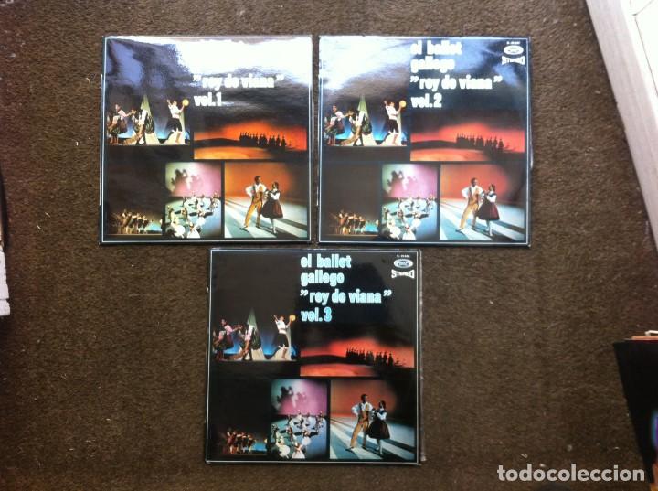 Dischi in vinile: EL BALLET GALLEGO REY DE VIANA (3 LP)  1972, MOVIEPLAY, ESPA&Ntilde;A