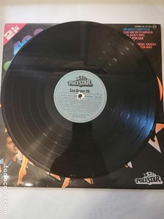 Discos de vinilo: DISCO DOBLE LP LOS SUPER 20. - Foto 6