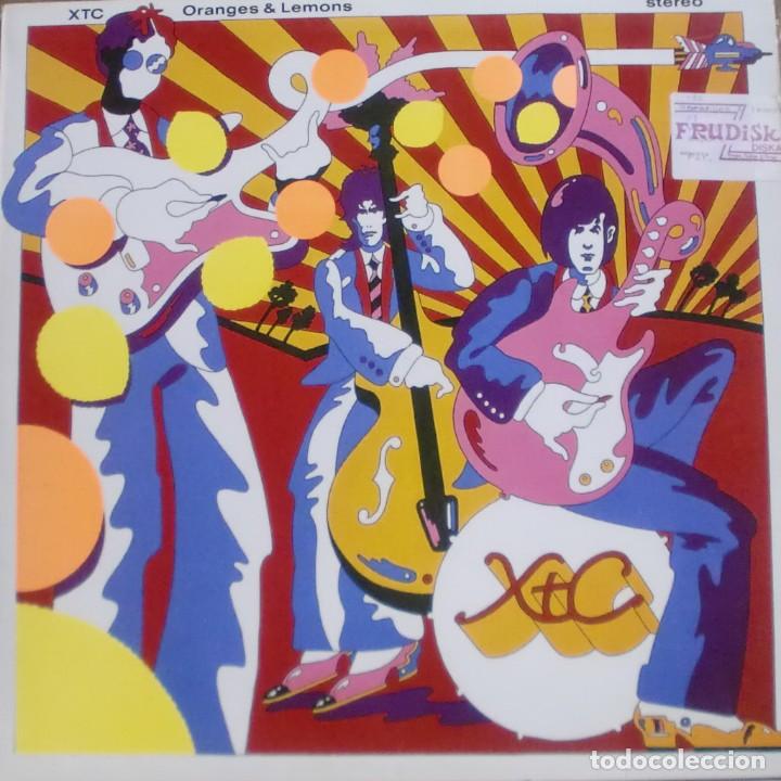 Discos de vinilo: XTC - ORANGES AND LEMONS LP DOBLE UK - Foto 1