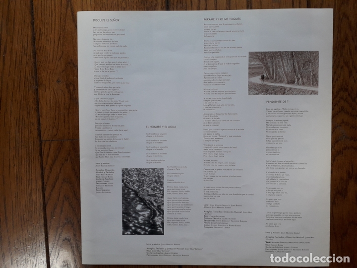 Discos de vinilo: Serrat  -  utop&iacute;a - Foto 6