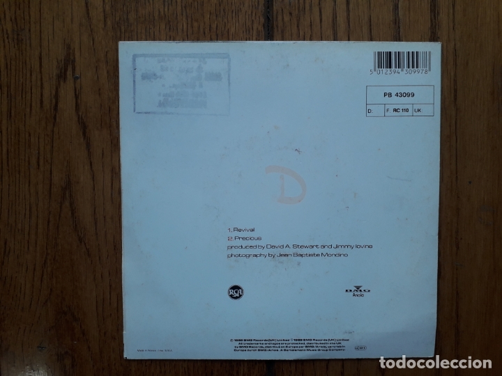 Discos de vinilo: Eurythmics -  revival  +  precious - Foto 2