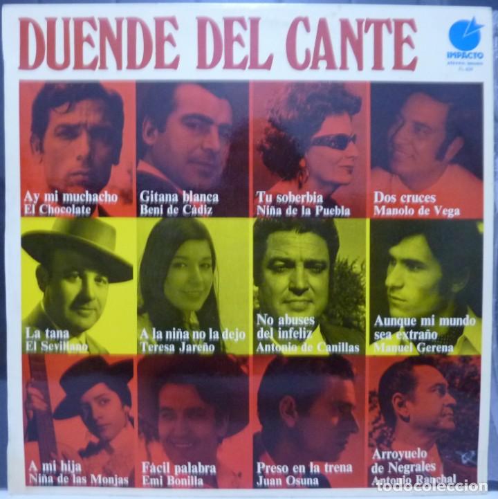 Discos de vinilo: DUENDE DEL CANTE / 1974 (VG+VG+). LP - Foto 1