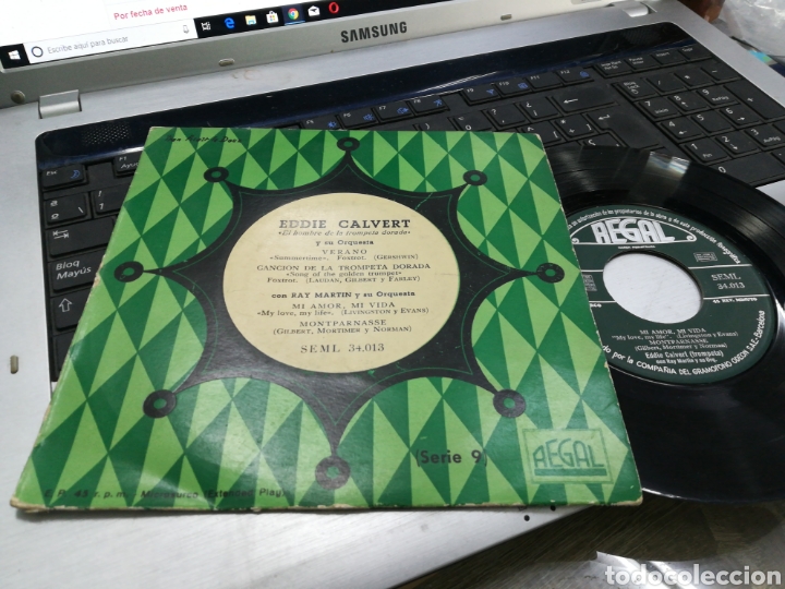 Discos de vinilo: Eddie Calvert ep verano + 3 - Foto 1