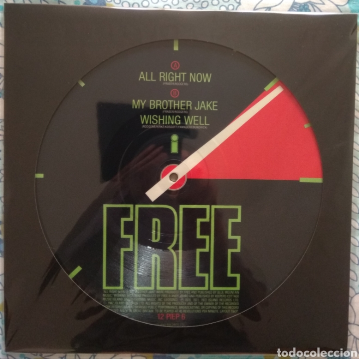 Discos de vinilo: Free&nbsp;?&ndash;&nbsp;All Right Now - Foto 1