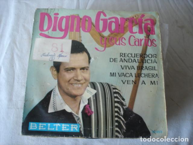 Disques de vinyle: Digno Garcia Y Sus Carios    Recuerdos De Andalucia