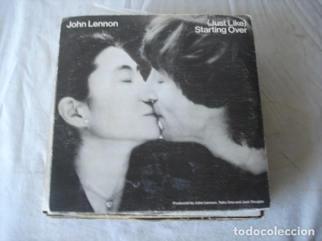 Discos de vinilo: John Lennon    (Just Like) Starting Over - Foto 1