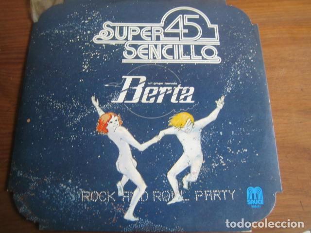 Discos de vinilo: BERTA - Rock and roll party  ************ RARO MAXI 1978 IMPECABLE - Foto 1