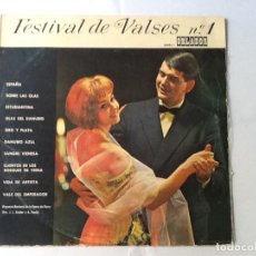 Discos de vinilo: L.P. FESTIVAL DE VALSES Nº 1 EDICIÓN ESPECIAL PARA LOS SUSCRIPTORES DE CIRCULO INTERNACIONAL.. Lote 172111493
