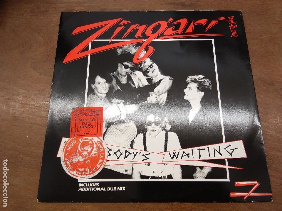 Discos de vinilo: ZINGARI - EVERYBODY&acute;S WAITING (MAXI) - Foto 1