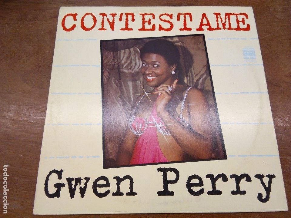 Discos de vinilo: GWEN PERRY - CONTESTAME (LP). - Foto 1
