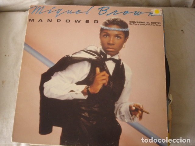 Discos de vinilo: Miquel Brown   Manpower - Foto 1
