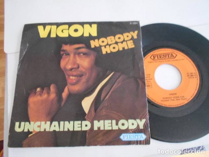 Discos de vinilo: VIGON-SINGLE NOBODY HOME - Foto 1