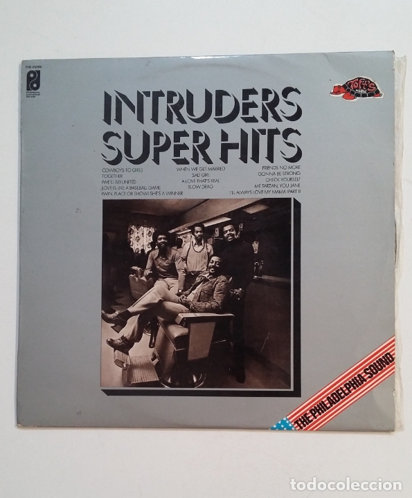 Discos de vinilo: INTRUDERS. SUPER HITS. LP. TDKLP7 - Foto 1
