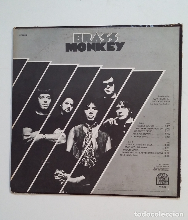 Discos de vinilo: BRASS MONKEY. SWEET WATER. LP. TDKDA59 - Foto 2