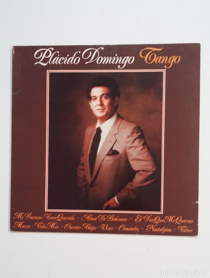 Discos de vinilo: PLACIDO DOMINGO. TANGO. LP. TDKLP3 - Foto 1