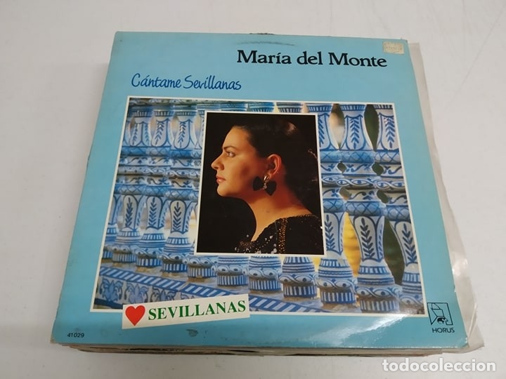 Discos de vinilo: Mar&iacute;a Del Monte -C&aacute;ntame Sevillanas - Foto 1